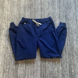 Figs Blue Size S Jogger Style Scrubs, style M21SW2051S PO 3485